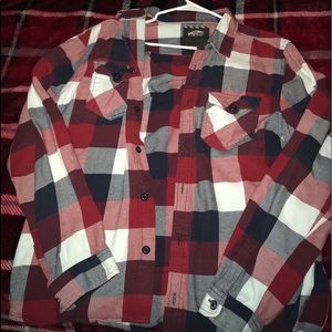 Vans red flannel